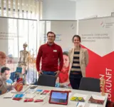 Team Weiterbildung auf Messe in Greifswalder Arbeitsagentur